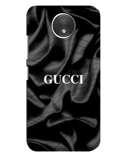 Чехол для Motorola Moto C (XT1750) с картинкой «Gucci — шелковые волны»