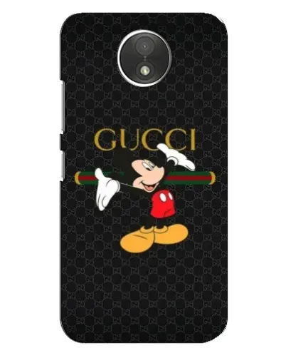 Чехол для Motorola Moto C (XT1750) с картинкой «Микки Маус Gucci»