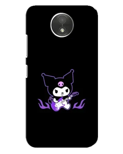 Чехол для Motorola Moto C (XT1750) с картинкой «Электрическая Kuromi» Чехол для Motorola Moto C (XT1750) с картинкой «Электрическая Kuromi»