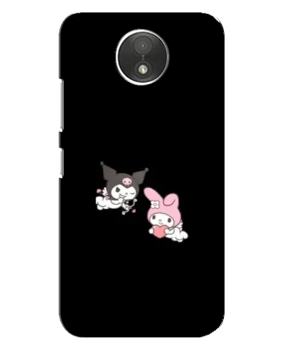 Чехол для Motorola Moto C (XT1750) с картинкой «My Melody и Kuromi» Чехол для Motorola Moto C (XT1750) с картинкой «My Melody и Kuromi»