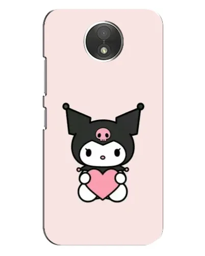 Чехол для Motorola Moto C (XT1750) с картинкой «Kuromi и сердце» Чехол для Motorola Moto C (XT1750) с картинкой «Kuromi и сердце»