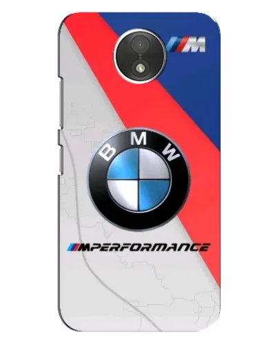 Чехол для Motorola Moto C (XT1750) с картинкой «BMW Performance стиль»