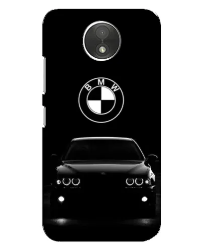 Чехол для Motorola Moto C (XT1750) с картинкой «BMW — взгляд из темноты»
