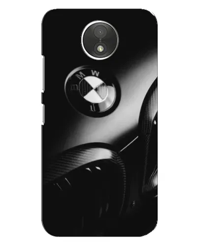 Чехол для Motorola Moto C (XT1750) с картинкой «Эмблема BMW — макро»