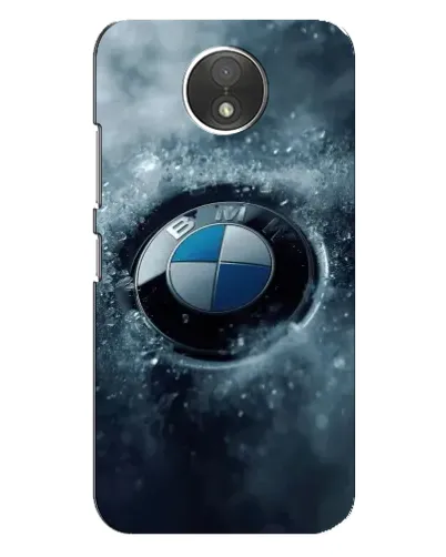 Чехол для Motorola Moto C (XT1750) с картинкой «Логотип BMW — лед» Чехол для Motorola Moto C (XT1750) с картинкой «Логотип BMW — лед»