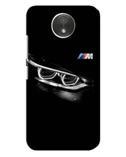 Чехол для Motorola Moto C (XT1750) с картинкой «BMW — взгляд тигра»