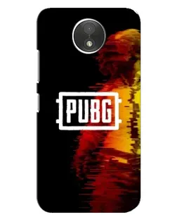 Чехол для Motorola Moto C (XT1750) с картинкой «Яркий логотип PUBG» Чехол для Motorola Moto C (XT1750) с картинкой «Яркий логотип PUBG»