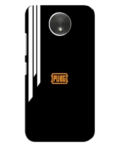 Чехол для Motorola Moto C (XT1750) с картинкой «PUBG — вертикальные линии»