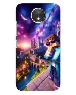 Чохол для Motorola Moto C (XT1750) з картинкою «Стів та космос» Чохол для Motorola Moto C (XT1750) з картинкою «Стів та космос»