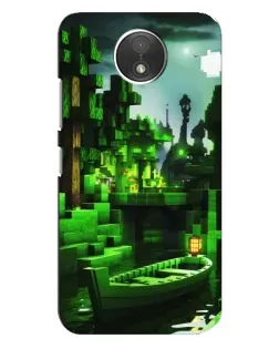 Чохол для Motorola Moto C (XT1750) з картинкою «Minecraft лісовий пейзаж» Чохол для Motorola Moto C (XT1750) з картинкою «Minecraft лісовий пейзаж»