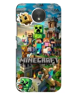 Чохол для Motorola Moto C (XT1750) з картинкою «Замок Minecraft» Чохол для Motorola Moto C (XT1750) з картинкою «Замок Minecraft»