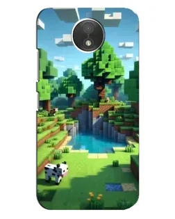 Чохол для Motorola Moto C (XT1750) з картинкою «Minecraft літній день» Чохол для Motorola Moto C (XT1750) з картинкою «Minecraft літній день»