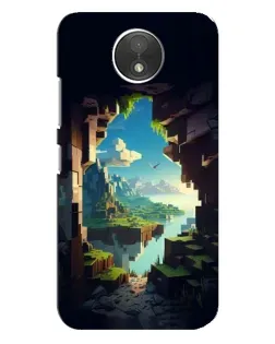 Чохол для Motorola Moto C (XT1750) з картинкою «Вид з печери» Чохол для Motorola Moto C (XT1750) з картинкою «Вид з печери»