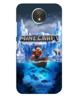 Чохол для Motorola Moto C (XT1750) з картинкою «Minecraft льодянийсвіт» Чохол для Motorola Moto C (XT1750) з картинкою «Minecraft льодянийсвіт»