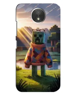 Чохол для Motorola Moto C (XT1750) з картинкою «Кріпер у светрі» Чохол для Motorola Moto C (XT1750) з картинкою «Кріпер у светрі»