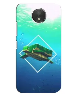 Чохол для Motorola Moto C (XT1750) з картинкою «Черепаха Minecraft» Чохол для Motorola Moto C (XT1750) з картинкою «Черепаха Minecraft»