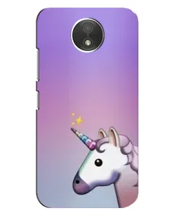 Чехол для Motorola Moto C (XT1750) с картинкой «Единорог градиент» Чехол для Motorola Moto C (XT1750) с картинкой «Единорог градиент»