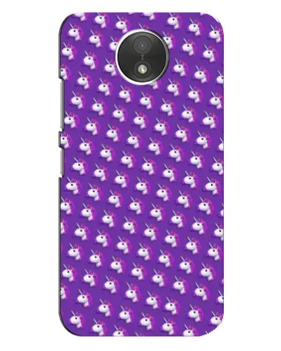 Чехол для Motorola Moto C (XT1750) с картинкой «Единороги на фиолетовом» Чехол для Motorola Moto C (XT1750) с картинкой «Единороги на фиолетовом»