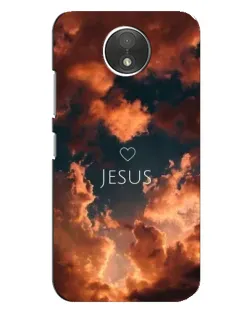 Чехол для Motorola Moto C (XT1750) с картинкой «Сияние Имени Jesus» Чехол для Motorola Moto C (XT1750) с картинкой «Сияние Имени Jesus»