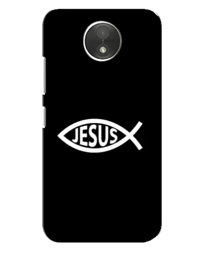 Чехол для Motorola Moto C (XT1750) с картинкой «Классический Jesus»
