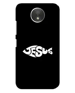Чохол для Motorola Moto C (XT1750) з картинкою «Риба  Jesus»