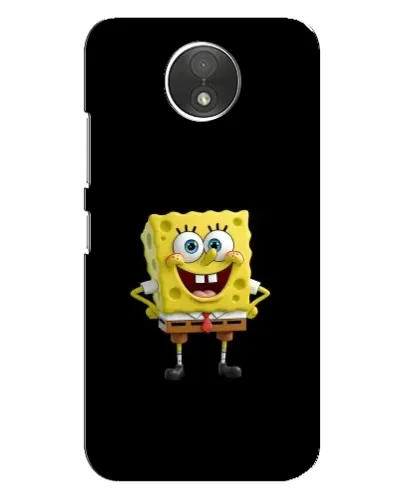 Чехол для Motorola Moto C (XT1750) с картинкой «Классический Губка Боб»
