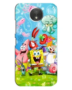 Чехол для Motorola Moto C (XT1750) с картинкой «Губка Боб и друзья» Чехол для Motorola Moto C (XT1750) с картинкой «Губка Боб и друзья»