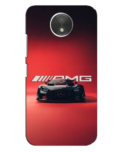 Чехол для Motorola Moto C (XT1750) с картинкой «Mercedes AMG — красная линия»