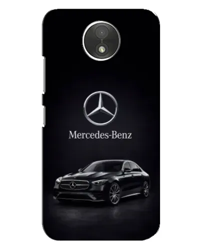 Чехол для Motorola Moto C (XT1750) с картинкой «Mercedes — решетка радиатора»