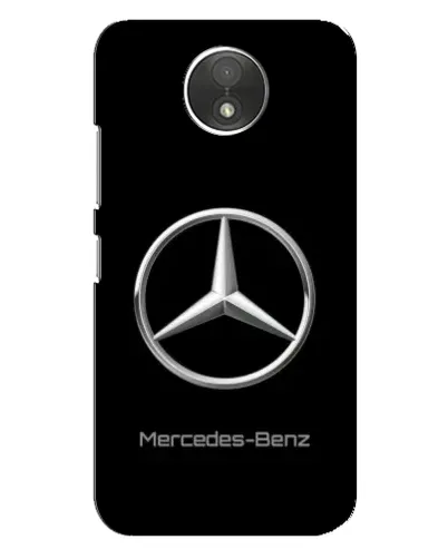 Чехол для Motorola Moto C (XT1750) с картинкой «Mercedes Silver Logo»