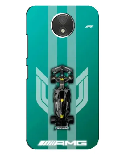 Чехол для Motorola Moto C (XT1750) с картинкой «Mercedes AMG Petronas»