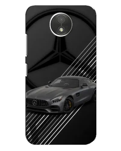 Чехол для Motorola Moto C (XT1750) с картинкой «Mercedes AMG — графика»