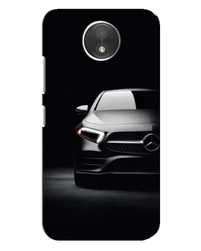 Чехол для Motorola Moto C (XT1750) с картинкой «Свет фар Mercedes»