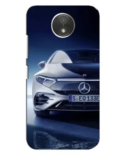 Чехол для Motorola Moto C (XT1750) с картинкой «Mercedes EQ — будущее»