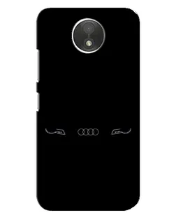 Чехол для Motorola Moto C (XT1750) с картинкой «Audi — световой подпись» Чехол для Motorola Moto C (XT1750) с картинкой «Audi — световой подпись»