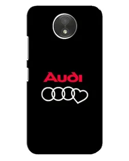 Чехол для Motorola Moto C (XT1750) с картинкой «Логотип Audi Heart» Чехол для Motorola Moto C (XT1750) с картинкой «Логотип Audi Heart»