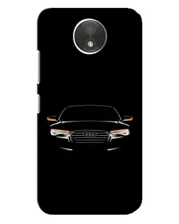 Чехол для Motorola Moto C (XT1750) с картинкой «Audi — ночной контур» Чехол для Motorola Moto C (XT1750) с картинкой «Audi — ночной контур»