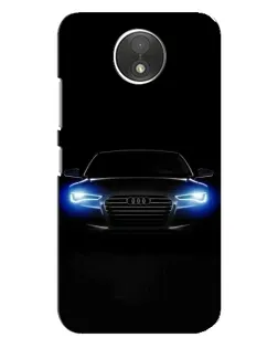 Чехол для Motorola Moto C (XT1750) с картинкой «Audi в неоне» Чехол для Motorola Moto C (XT1750) с картинкой «Audi в неоне»