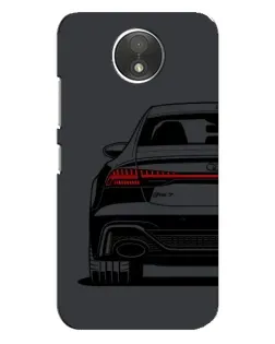 Чехол для Motorola Moto C (XT1750) с картинкой «Задняя часть Audi — арт» Чехол для Motorola Moto C (XT1750) с картинкой «Задняя часть Audi — арт»