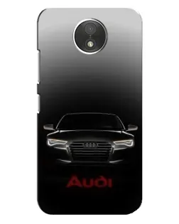 Чехол для Motorola Moto C (XT1750) с картинкой «Audi — градиентный контур» Чехол для Motorola Moto C (XT1750) с картинкой «Audi — градиентный контур»