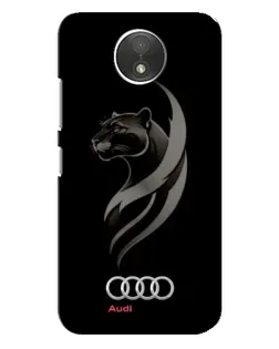Чехол для Motorola Moto C (XT1750) с картинкой «Графика — пантера и Audi» Чехол для Motorola Moto C (XT1750) с картинкой «Графика — пантера и Audi»