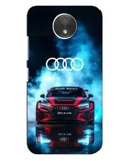 Чехол для Motorola Moto C (XT1750) с картинкой «Audi Sport — неон» Чехол для Motorola Moto C (XT1750) с картинкой «Audi Sport — неон»