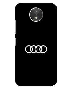 Чехол для Motorola Moto C (XT1750) с картинкой «Audi White Logo» Чехол для Motorola Moto C (XT1750) с картинкой «Audi White Logo»