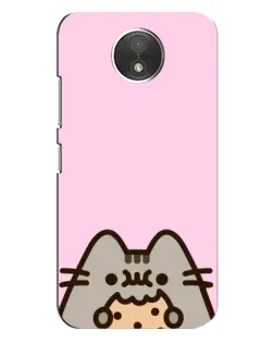 Чехол для Motorola Moto C (XT1750) с картинкой «Pusheen и печенье» Чехол для Motorola Moto C (XT1750) с картинкой «Pusheen и печенье»