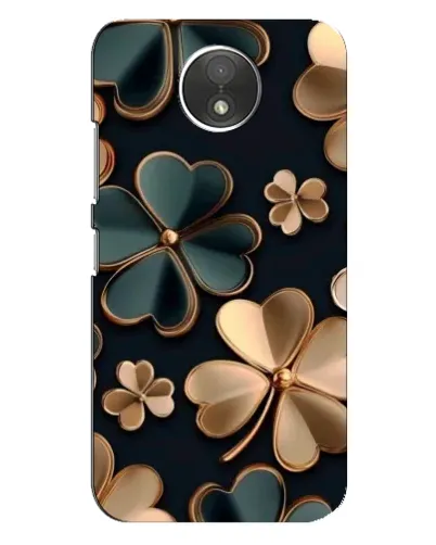 Чехол для Motorola Moto C (XT1750) с картинкой «Клевер в золоте» Чехол для Motorola Moto C (XT1750) с картинкой «Клевер в золоте»