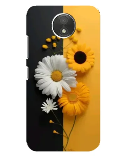 Чехол для Motorola Moto C (XT1750) с картинкой «Подсолнух и ромашка» Чехол для Motorola Moto C (XT1750) с картинкой «Подсолнух и ромашка»