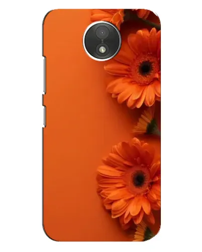Чехол для Motorola Moto C (XT1750) с картинкой «Оранжевые герберы» Чехол для Motorola Moto C (XT1750) с картинкой «Оранжевые герберы»