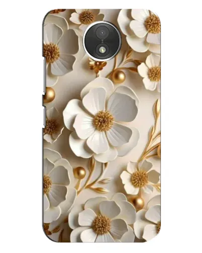 Чехол для Motorola Moto C (XT1750) с картинкой «Белие бумажние цвети» Чехол для Motorola Moto C (XT1750) с картинкой «Белие бумажние цвети»