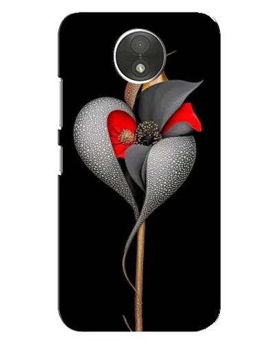 Чехол для Motorola Moto C (XT1750) с картинкой «Серебряный фантазийный цветок» Чехол для Motorola Moto C (XT1750) с картинкой «Серебряный фантазийный цветок»