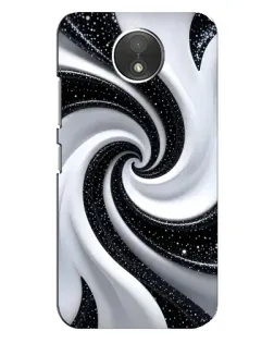 Чехол для Motorola Moto C (XT1750) с картинкой «Черно-белая спираль» Чехол для Motorola Moto C (XT1750) с картинкой «Черно-белая спираль»